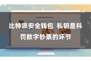 比特派安全钱包 私钥是科罚数字钞票的环节