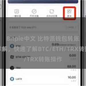 Bitpie中文 比特派钱包转账教程详解，快速了解BTC/ETH/TRX转账操作