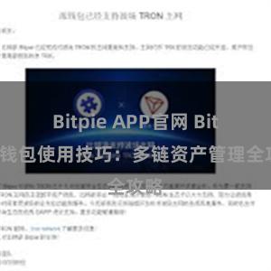 Bitpie APP官网 Bitpie钱包使用技巧：多链资产管理全攻略