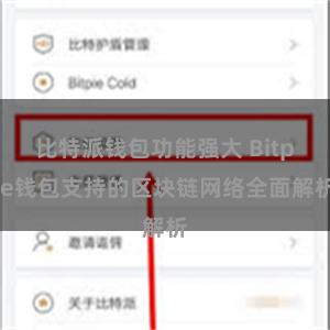 比特派钱包功能强大 Bitpie钱包支持的区块链网络全面解析