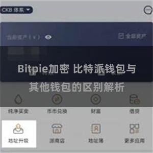 Bitpie加密 比特派钱包与其他钱包的区别解析