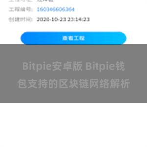 Bitpie安卓版 Bitpie钱包支持的区块链网络解析