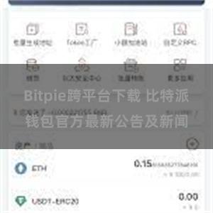 Bitpie跨平台下载 比特派钱包官方最新公告及新闻